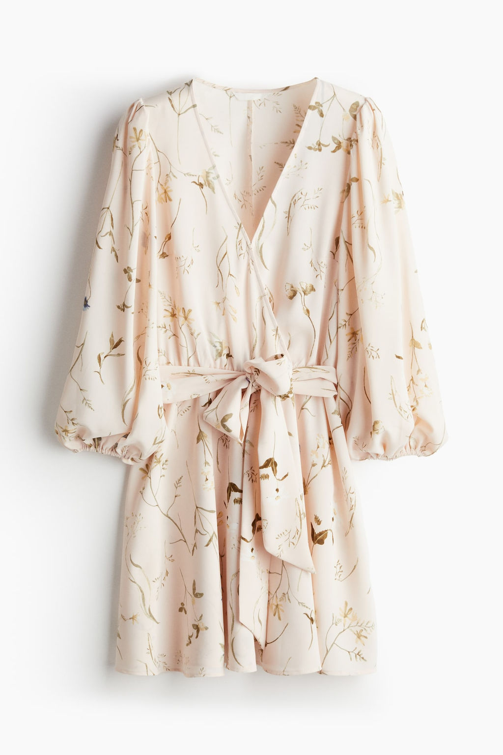 Vestido con cinturon de anudar - H&m фото 5