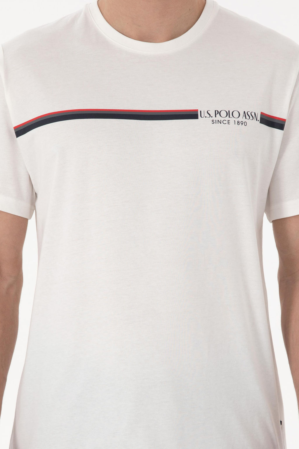 Erkek Beyaz Pijama Tak_m_ Sepette S_rpriz _ndirim - U.s. polo assn фото 6