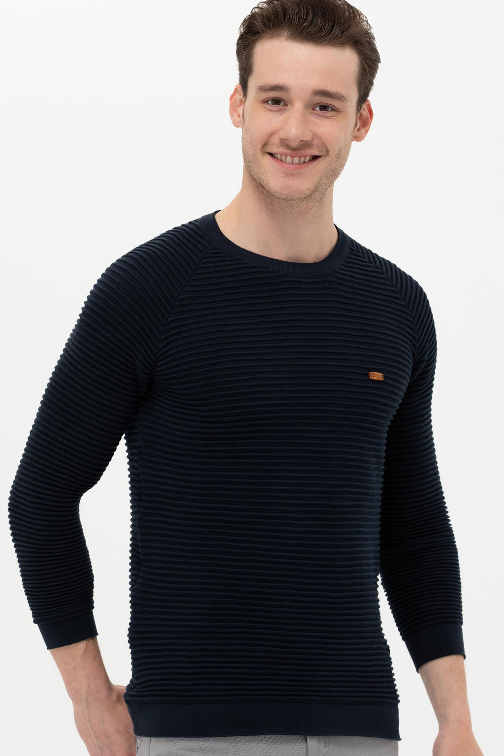Мужской темно-синий свитер Неожиданная скидка в корзине - U.s. polo assn фото 9