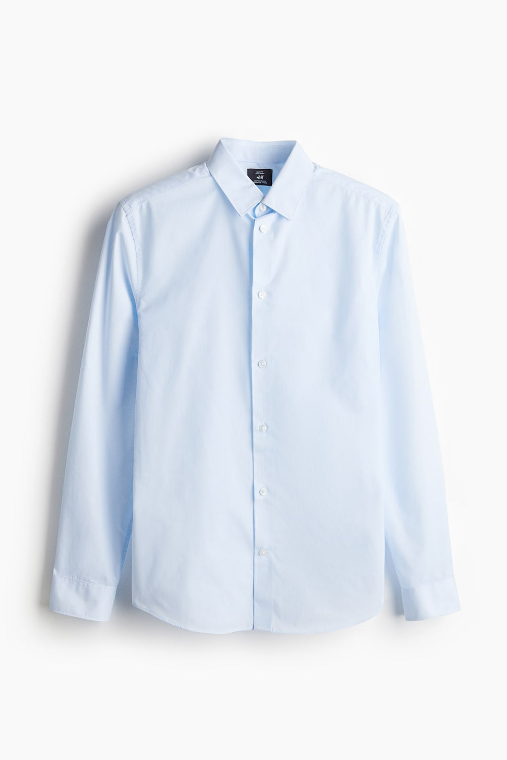 Camisa de facil planchado Slim Fit - H&m фото 5