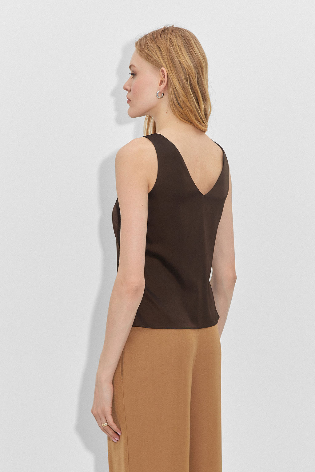 Топ с V-образным вырезом - Mollis фото 4