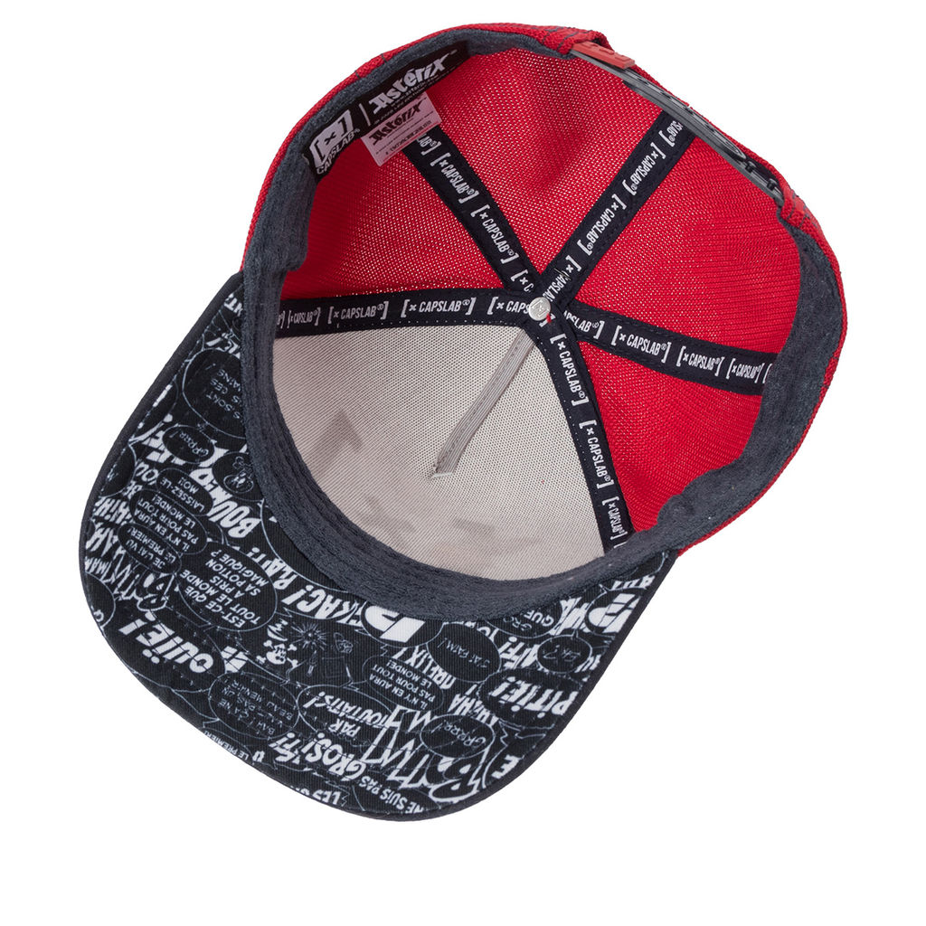 Бейсболка CAPSLAB арт. CL/AST2/1/PCT/AST Dargaud Asterix (белый / темно-синий)  фото 3