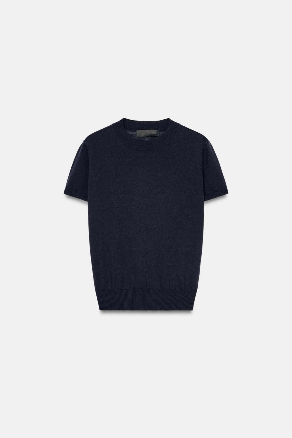 TOP PUNTO CON LANA / Marino - Zara фото 6