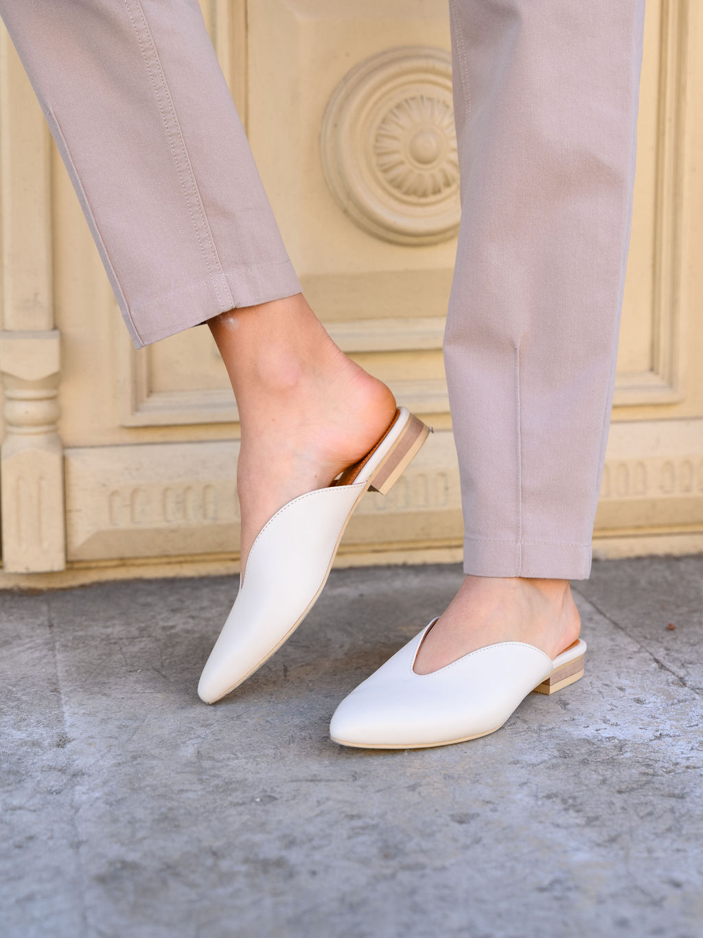 Мюли 1001.34104be.Бежевый стар