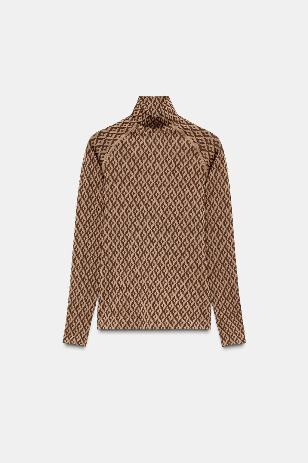 JACQUARD THERMAL T-SHIRT THERMOLITE® CORE SKI COLLECTION - Zara фото 6