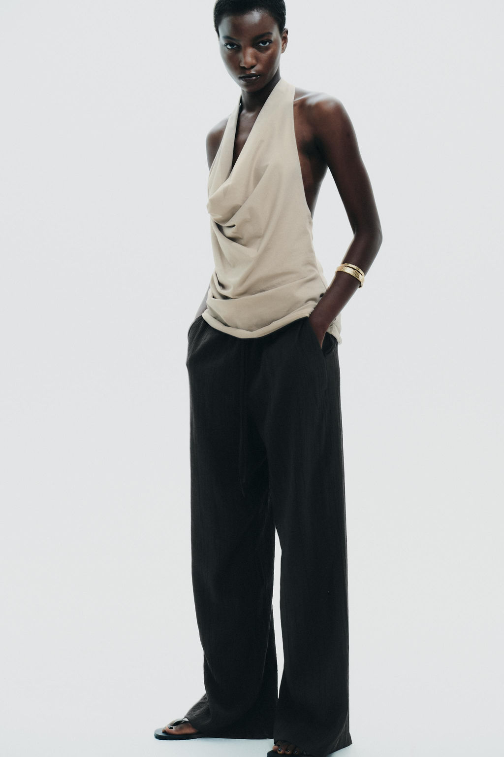 TEXTURED TROUSERS - Zara фото 3