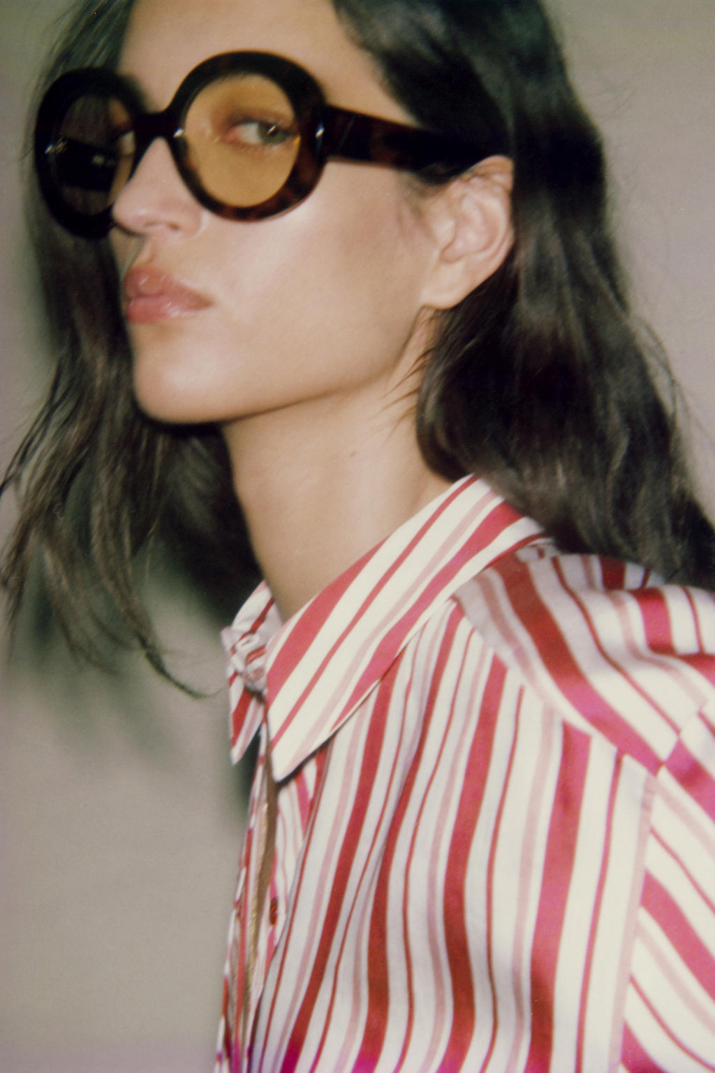 STRIPED SHIRT WITH TURN-UP SLEEVES - Zara фото 5