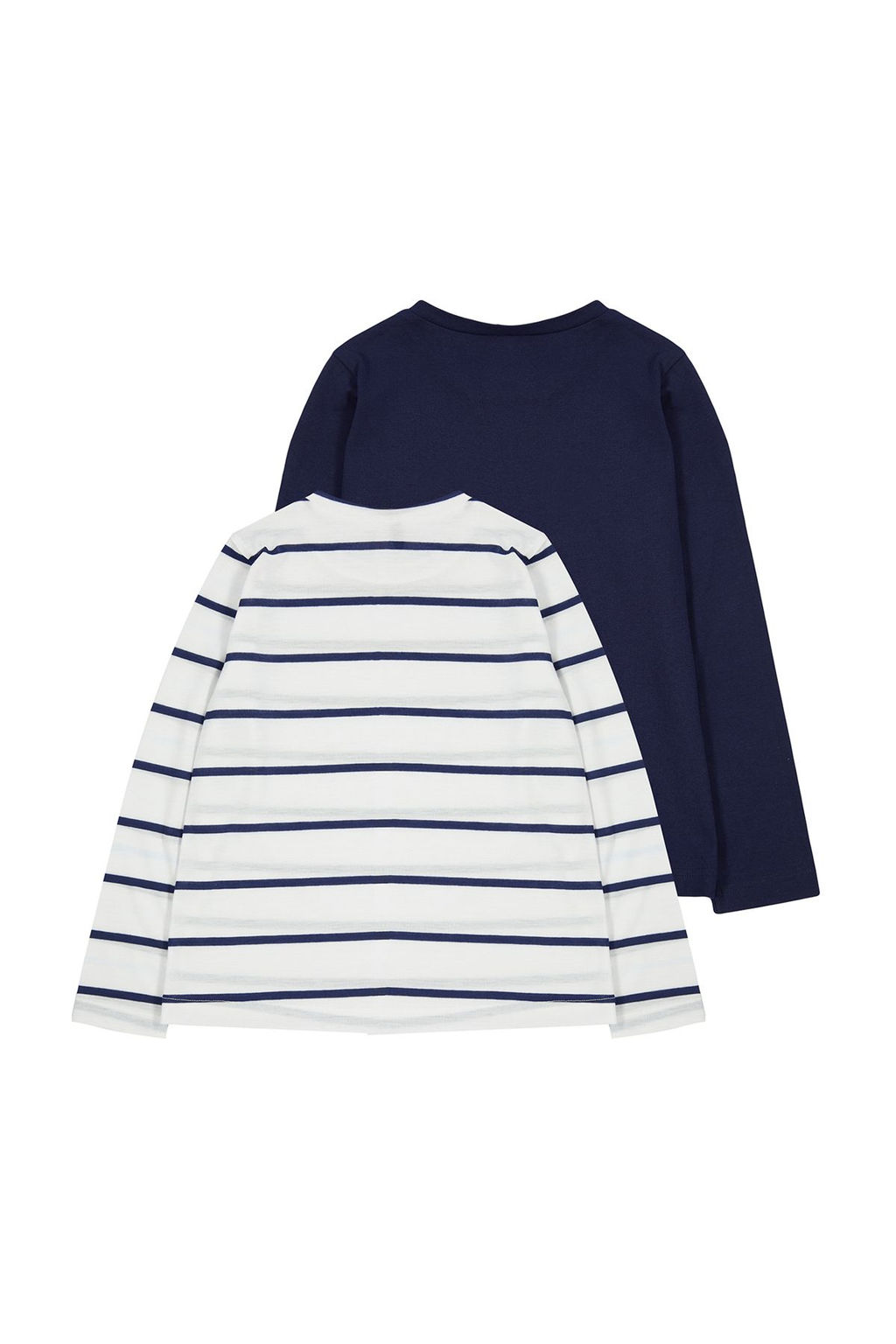 Lacivert*001 K?z Cocuk Duz Basic Bisiklet Yaka Pamuklu Orme T-Shirt TKDAW25TS00000 - Trendyolmilla фото 11