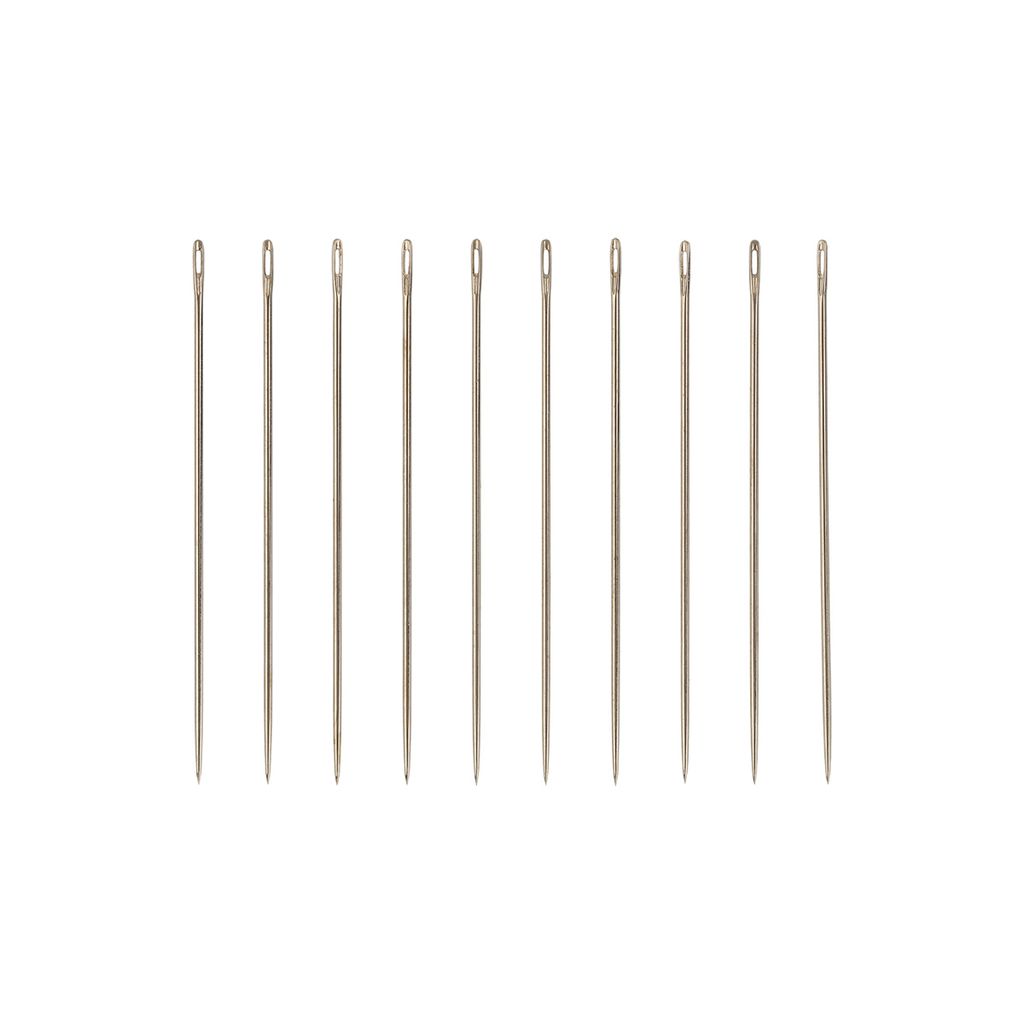 Иглы для шитья ручные Gamma NIR-05 № 5 швейные в конверте 10 шт