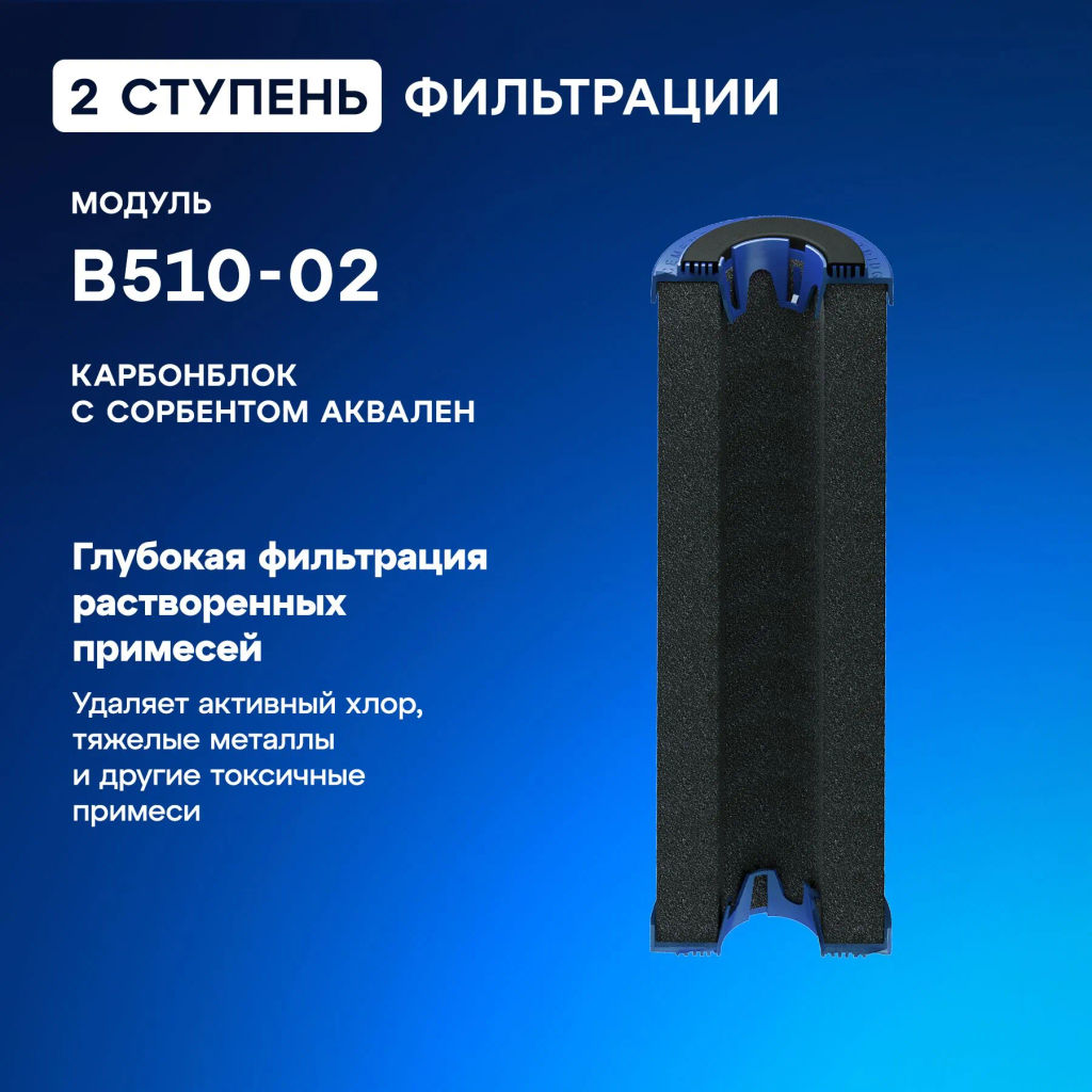 Комплект сменных модулей РР5-В510-02-07 ( для Трио Норма) Аквафор  фото 5