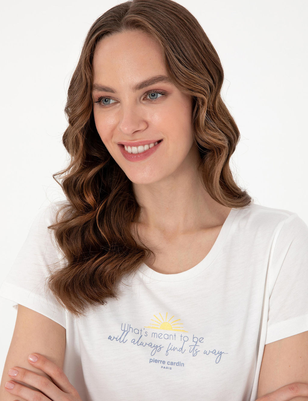 Beyaz K_sakollu Pijama Tak_m_ - Pierre cardin фото 2