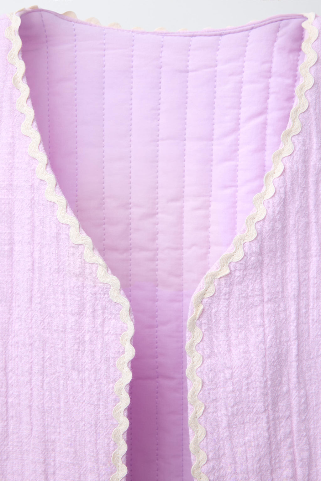 WAVY TEXTURED WAISTCOAT - Zara фото 3