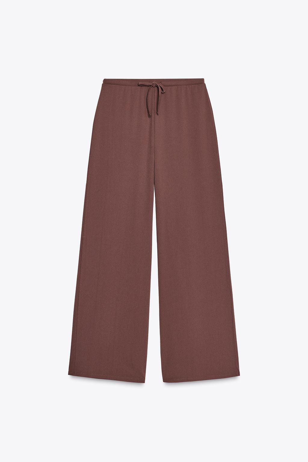 TEXTURED STRAIGHT LEG TROUSERS - Zara фото 5