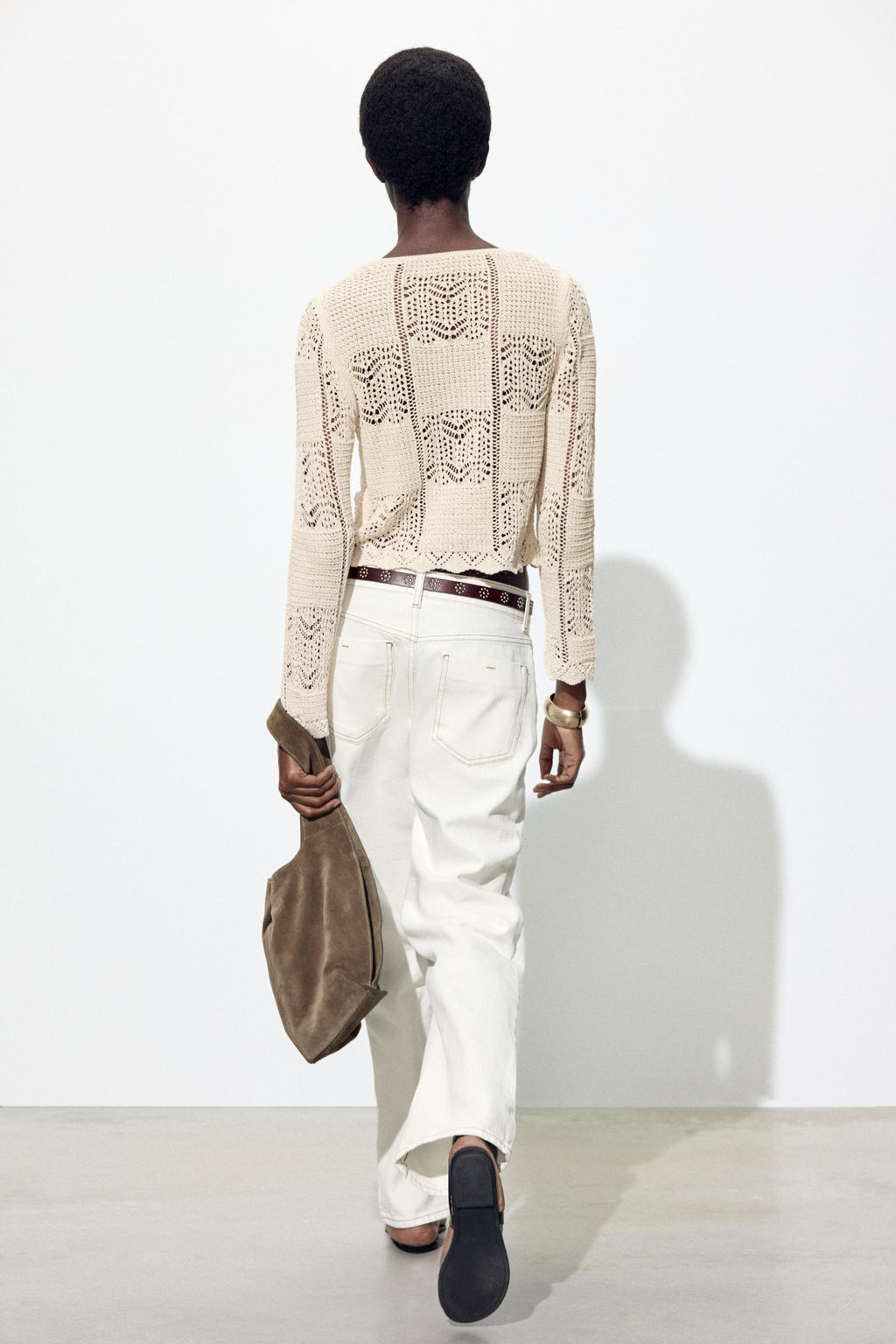 POINTELLE KNIT CARDIGAN - Zara фото 11
