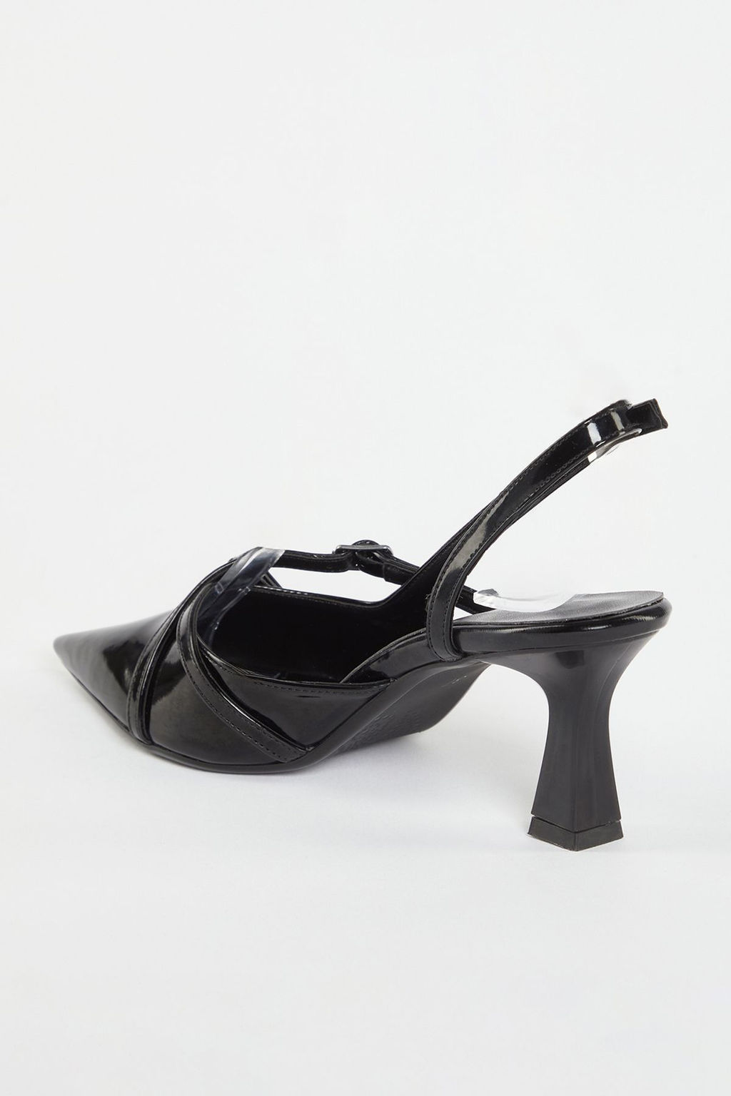 Trendyol Shoes Siyah Rugan Kemerli Toka Detayl? Kad?n Topuklu Ayakkab? TAKSS24TO00007 - Trendyolmilla фото 6