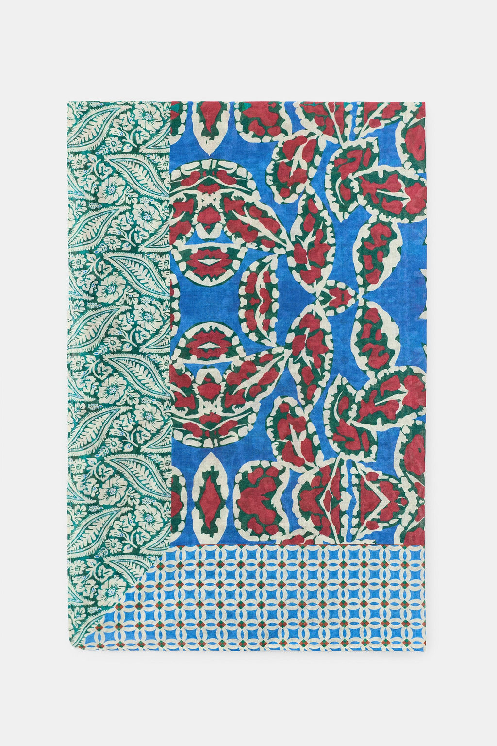 PA?UELO ESTAMPADO AZULEJO / Azul - Zara фото 2