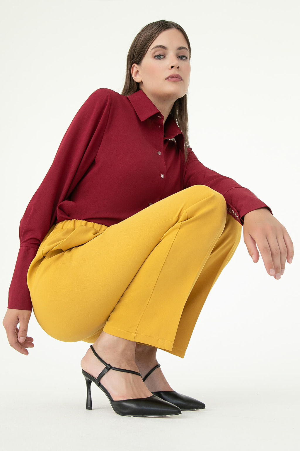 Брюки Арли (манго) Б7139 - Lt collection фото 2