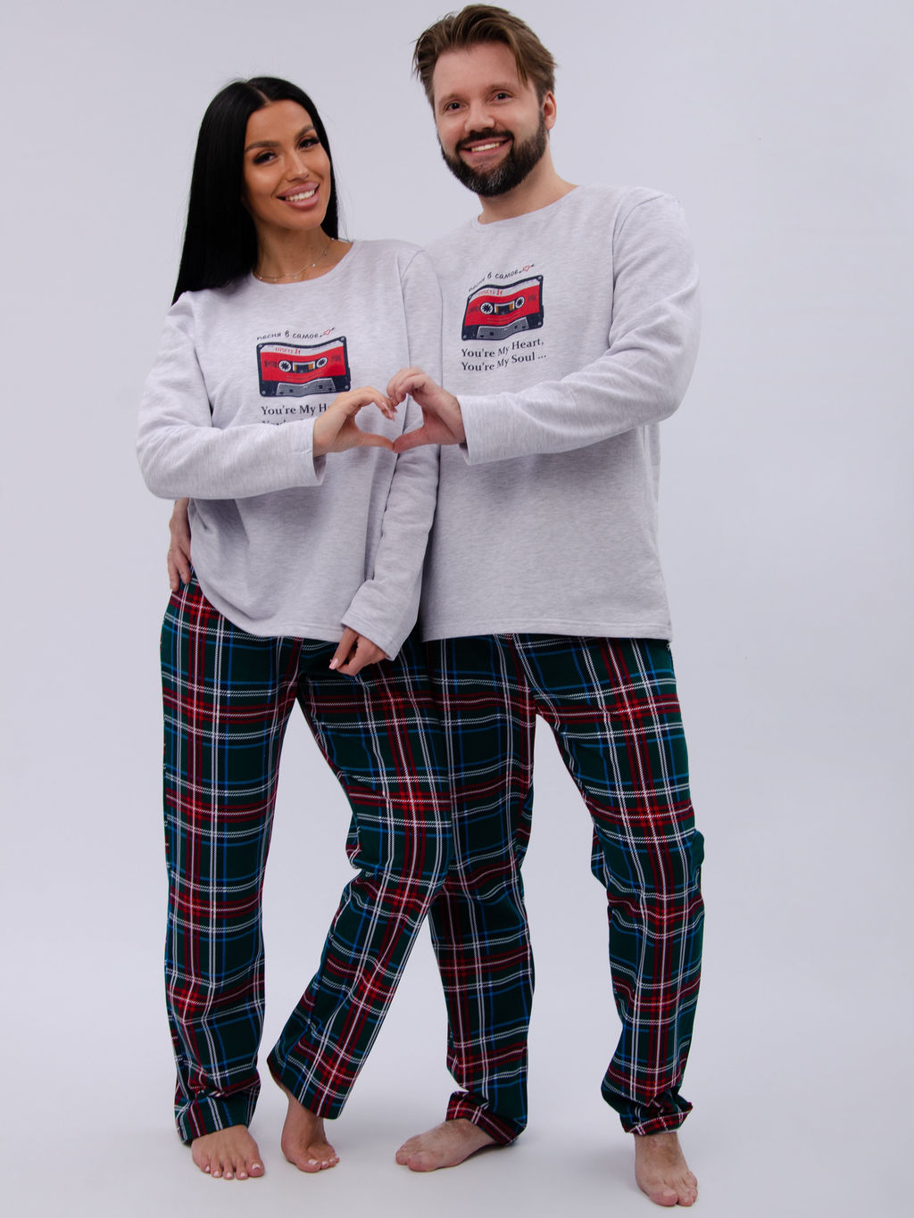 Пижама "Диско 2", футер начёс