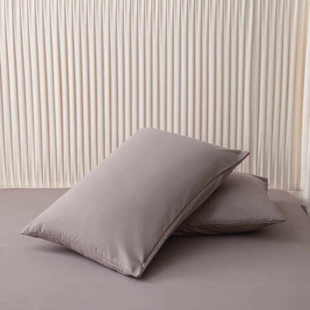 Комплект постельного белья Однотонный Сатин CS036 2 спальный 70-70 2 шт