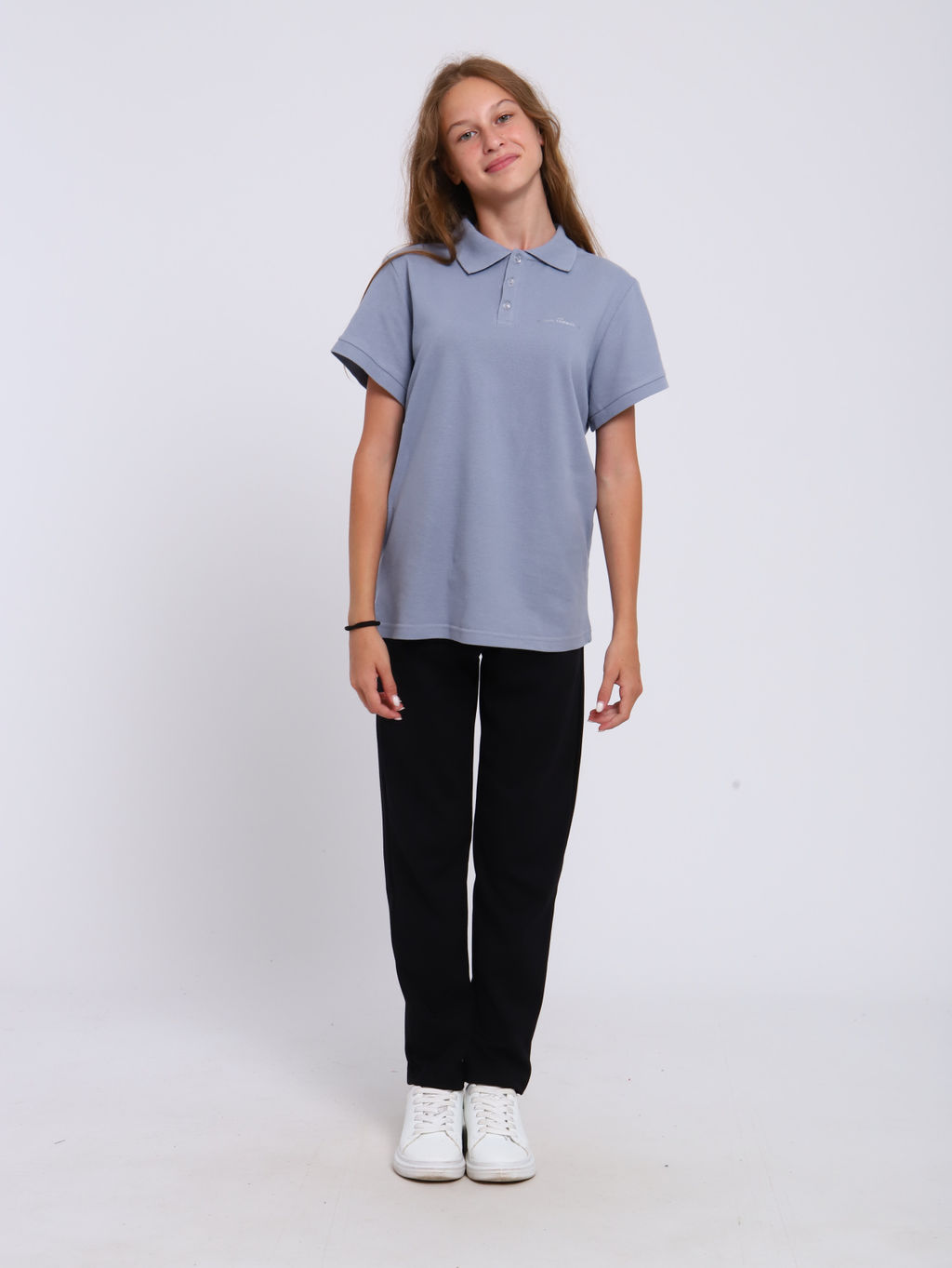 Рубашка-поло "Михаил" серый