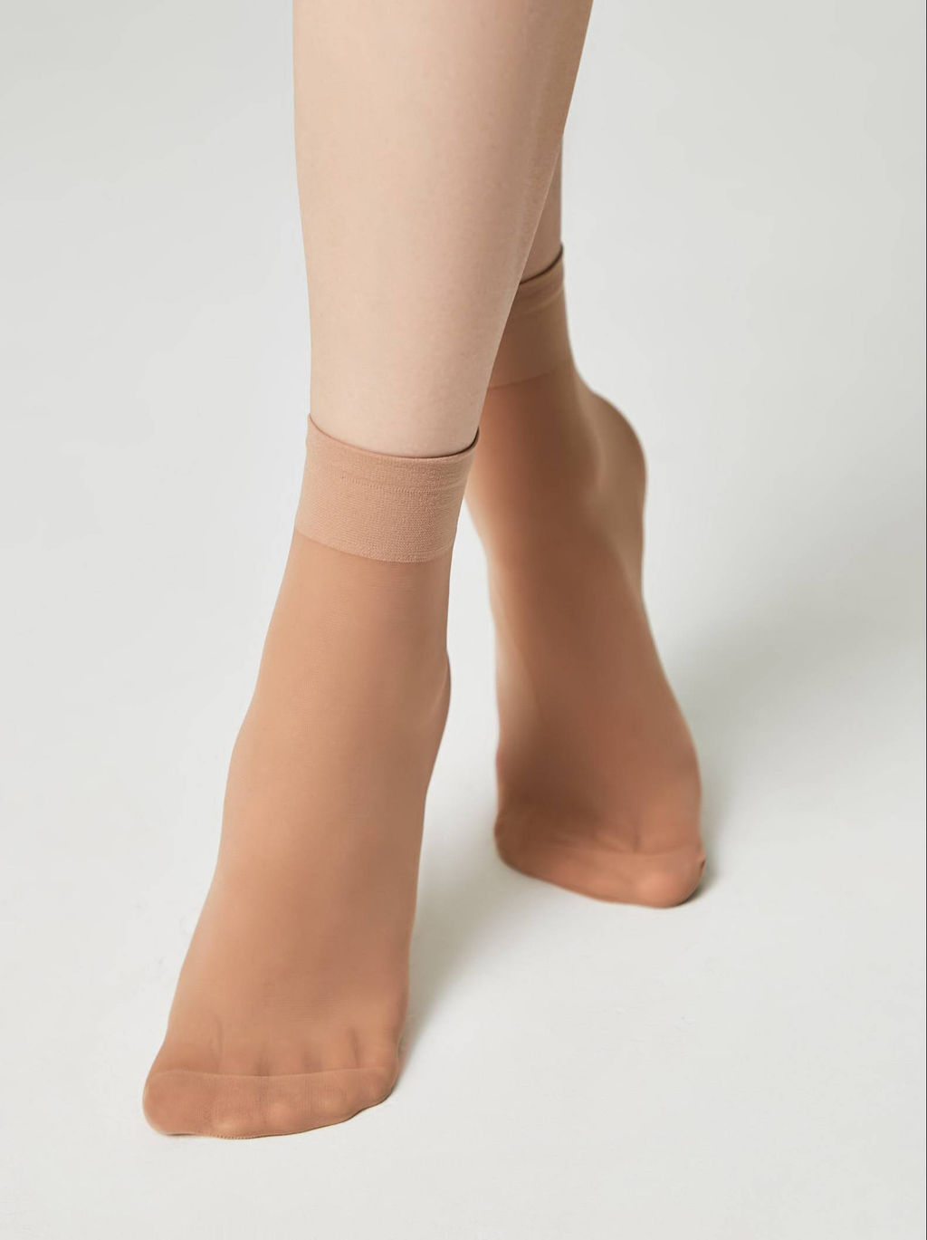 Цена за 2 пары. Носки Удлиненные CONTE TENSION SOFT 40 (1 пара) natural - Conte elegant фото 14