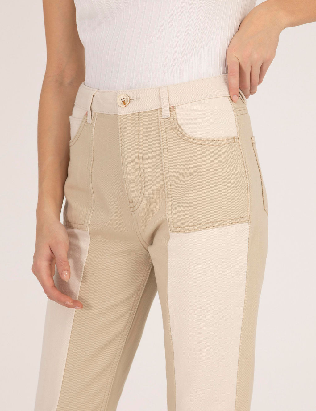 Bej Jean Pantolon - Pierre cardin фото 5