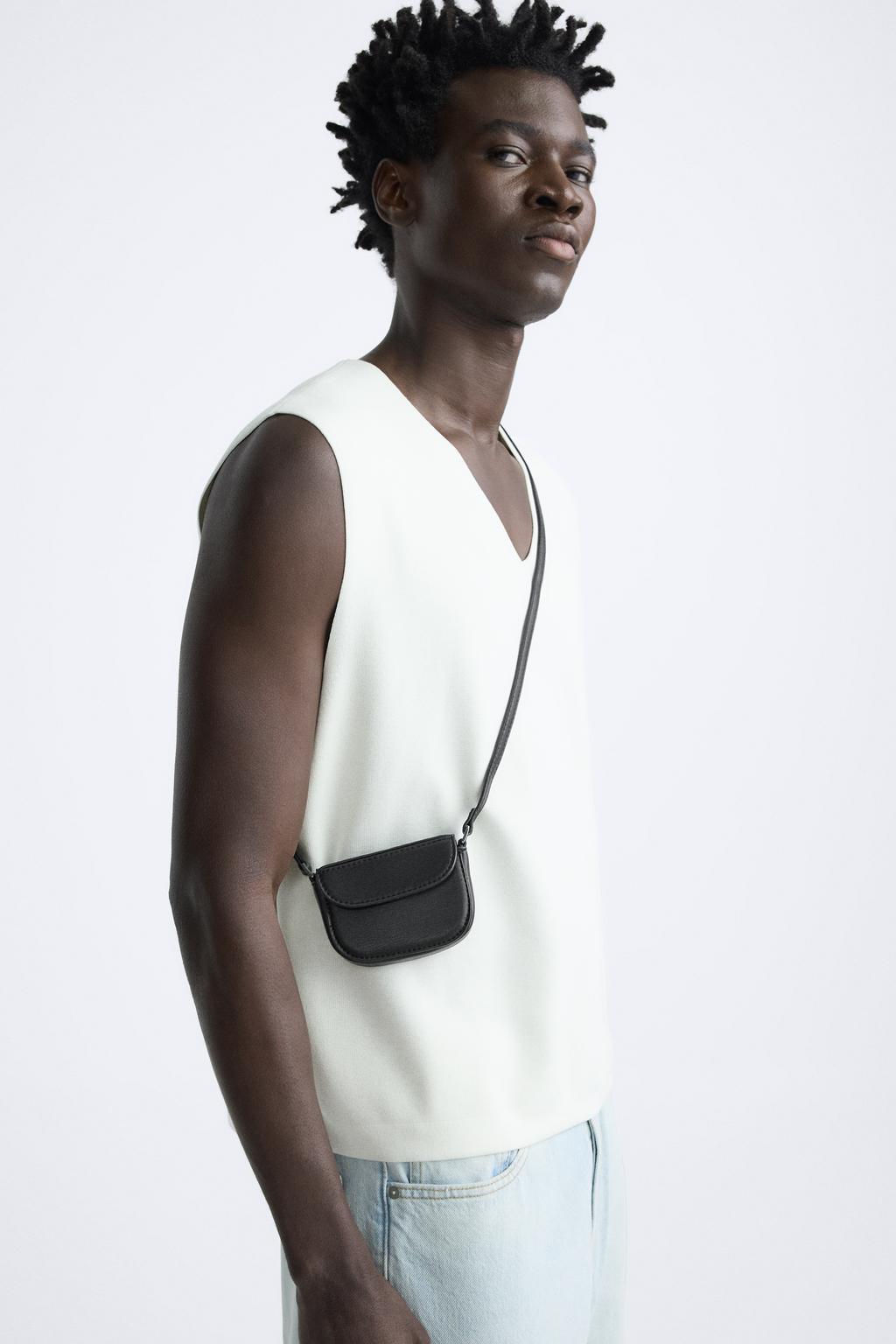 MINI HANDBAG WITH FLAP - Zara фото 8