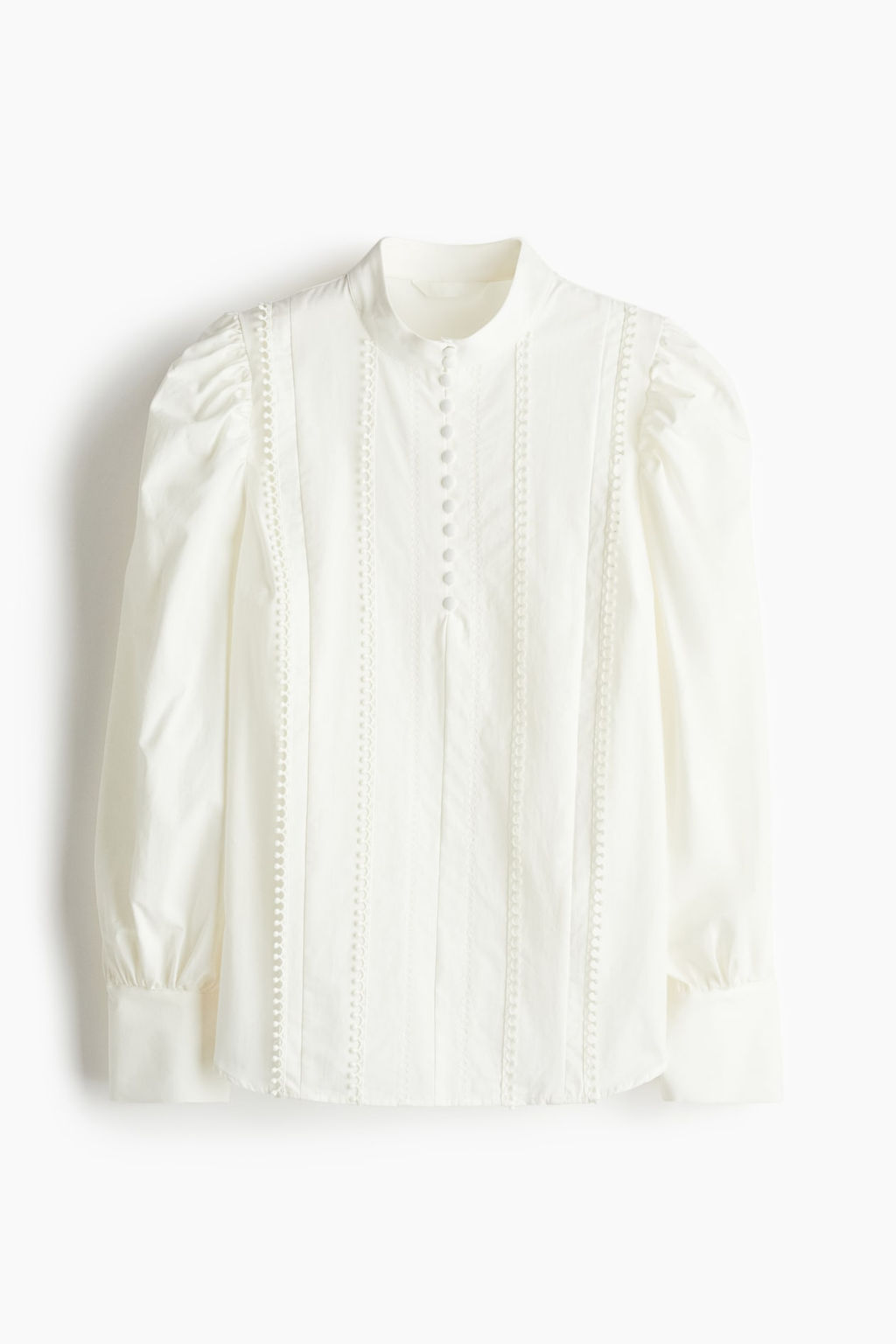 Blusa con ribetes de picot - H&m фото 6