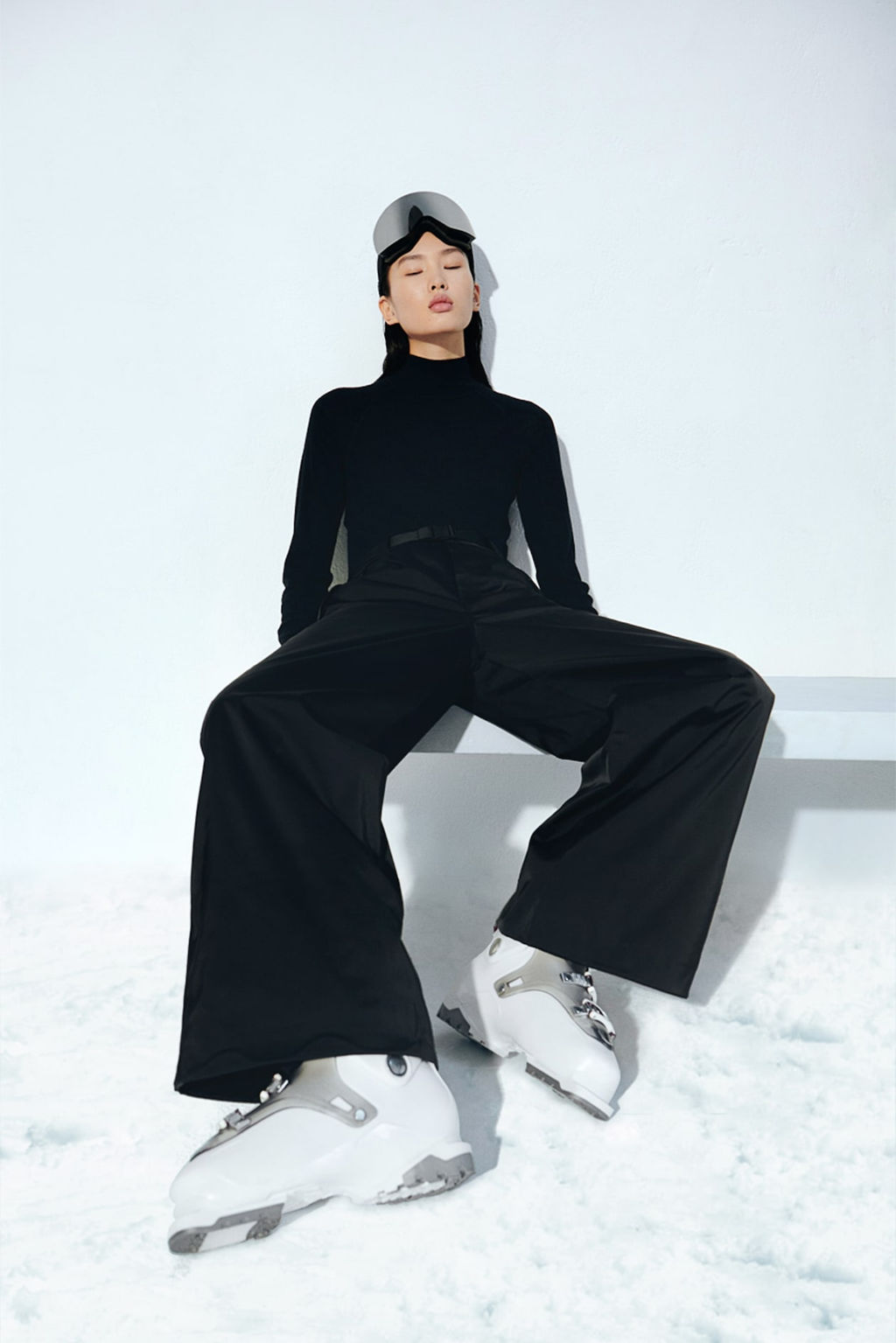 Pantalon de esqui acolchado baggy en StormMove - H&m фото 3