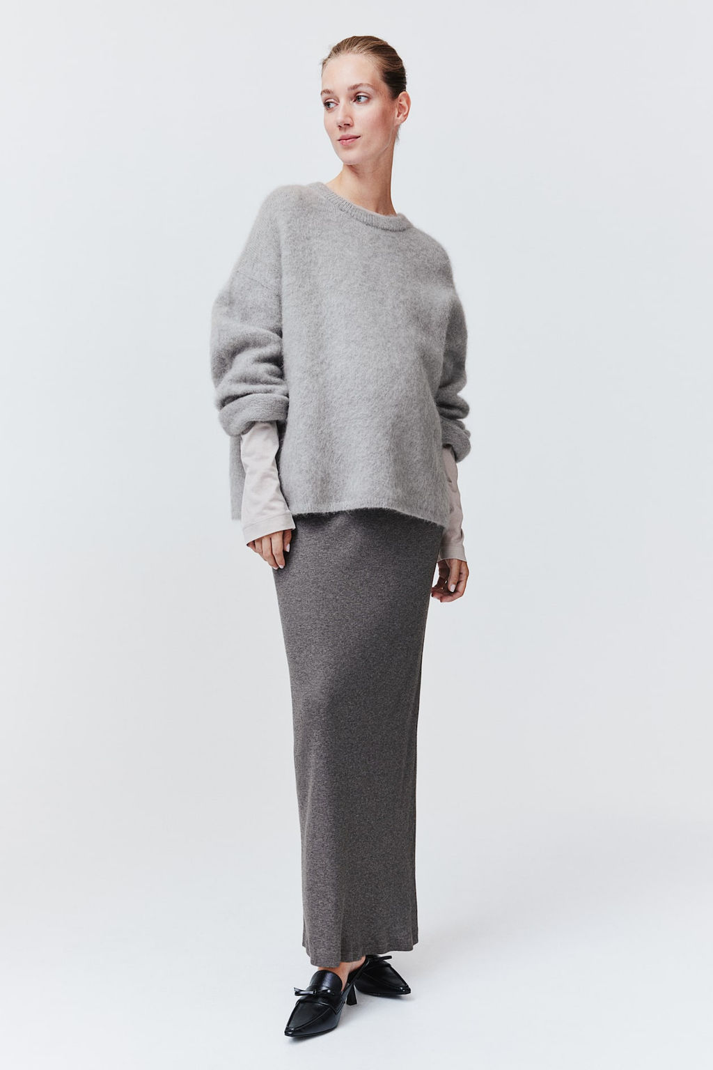 MAMA Falda larga de canale - H&m фото 2