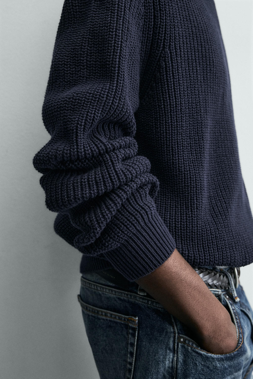 REGULAR FIT COTTON JUMPER - Zara фото 6
