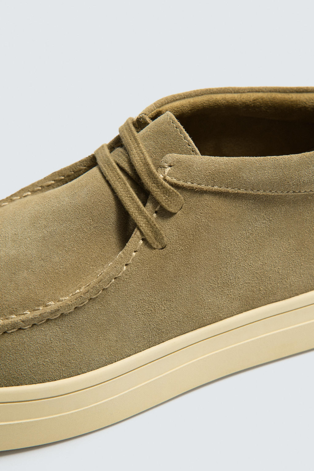 ZAPATO PIEL BORD?N / Beige - Zara фото 6