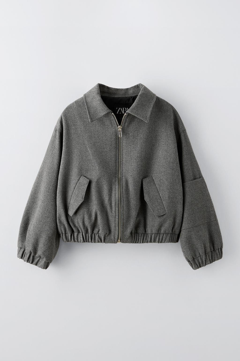 BOMBER JACKET WITH ZIP - Zara фото 2