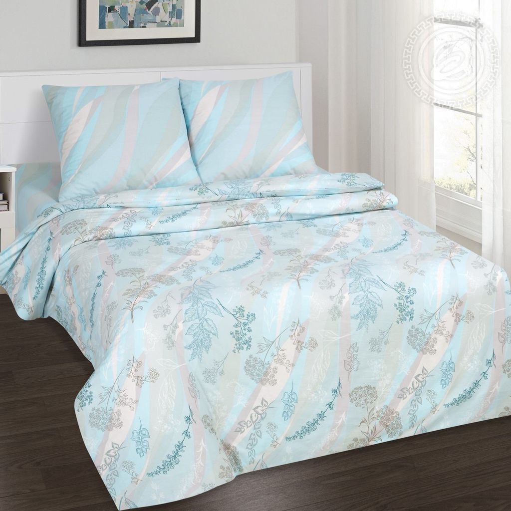 Постельное белье - Поплин Deluxe Музыка ветра Семейный - Luteks фото 2