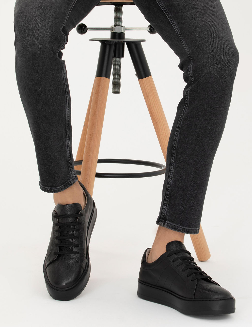 Черная повседневная обувь - Cacharel фото 2