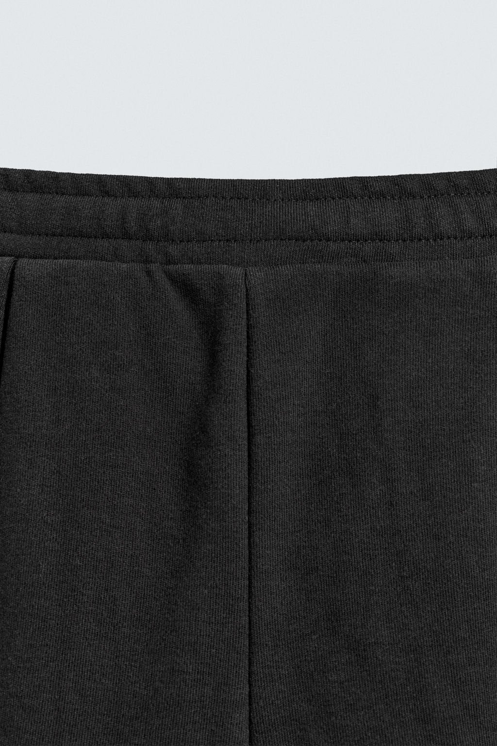 PANTAL?N JOGGER WIDE FIT PLIEGUES / Negro - Zara фото 8