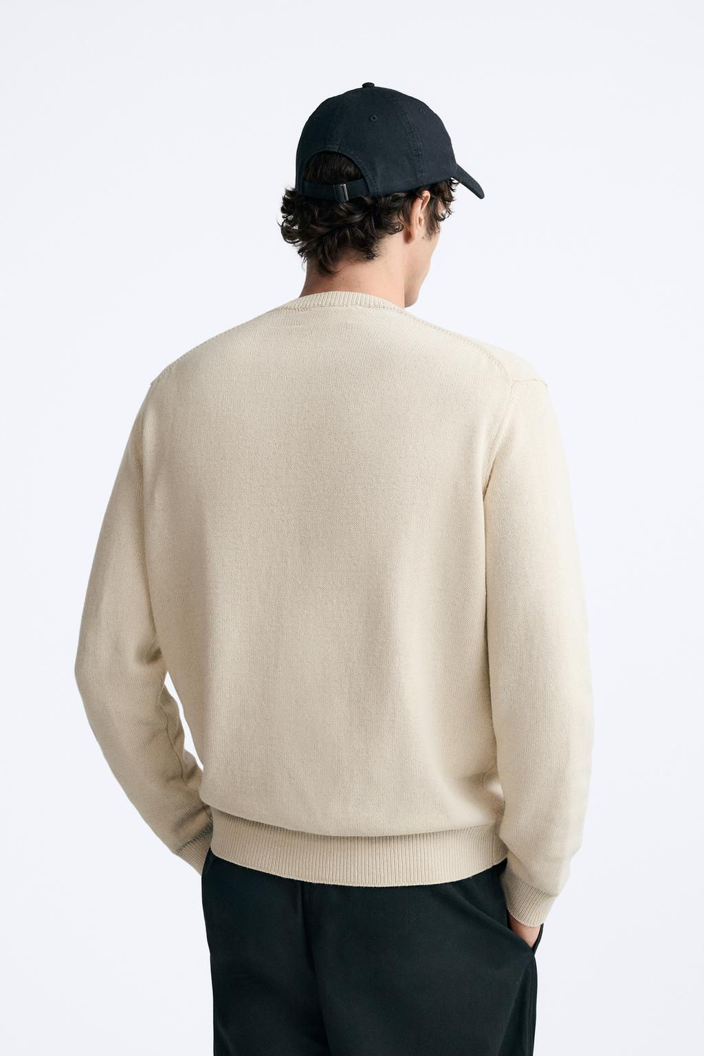 COTTON - LINEN SWEATER - Zara фото 12