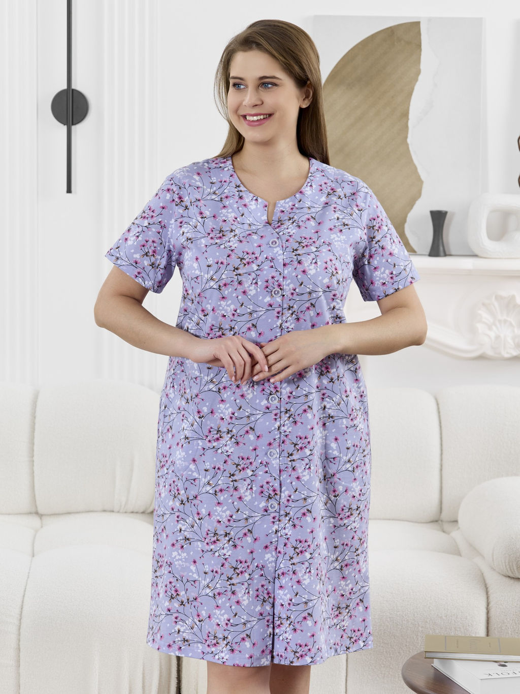 Халат Забвение-2 из хлопка - Виотекс фото 45