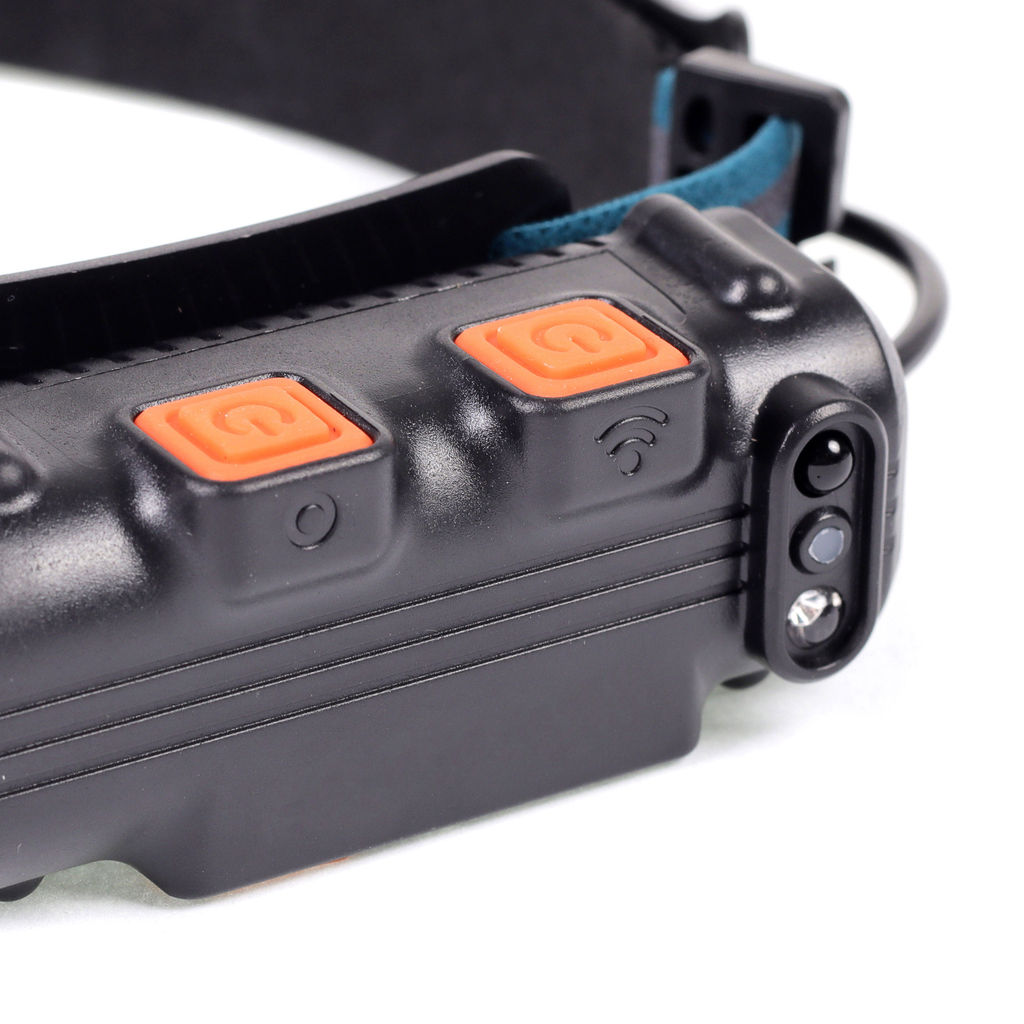 Фонарь налобный спортивный COMIRON OHEAD FLOODLIGHT ABS, IPX5 свет COB 400lm аккум 18650 3.7V 2000 mAh USB Type-C индикатор /уп /50/100/ - ГалеонТрейд фото 10