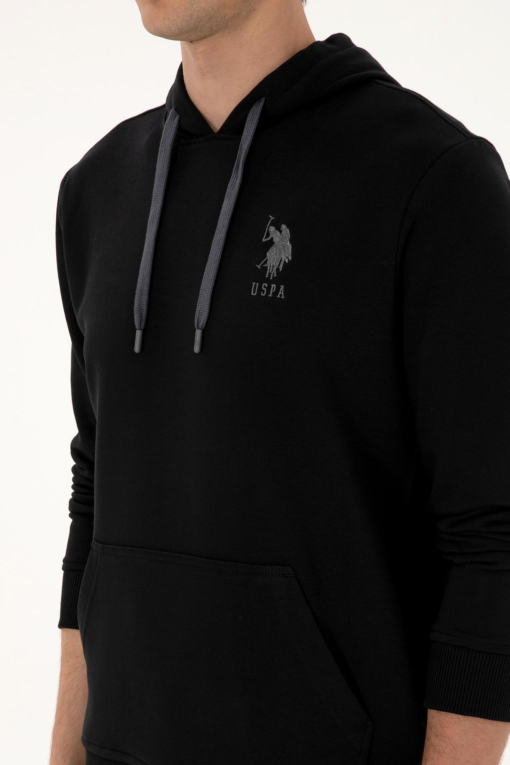 Erkek Siyah Basic Sweatshirt Sepette S_rpriz _ndirim - U.s. polo assn фото 14