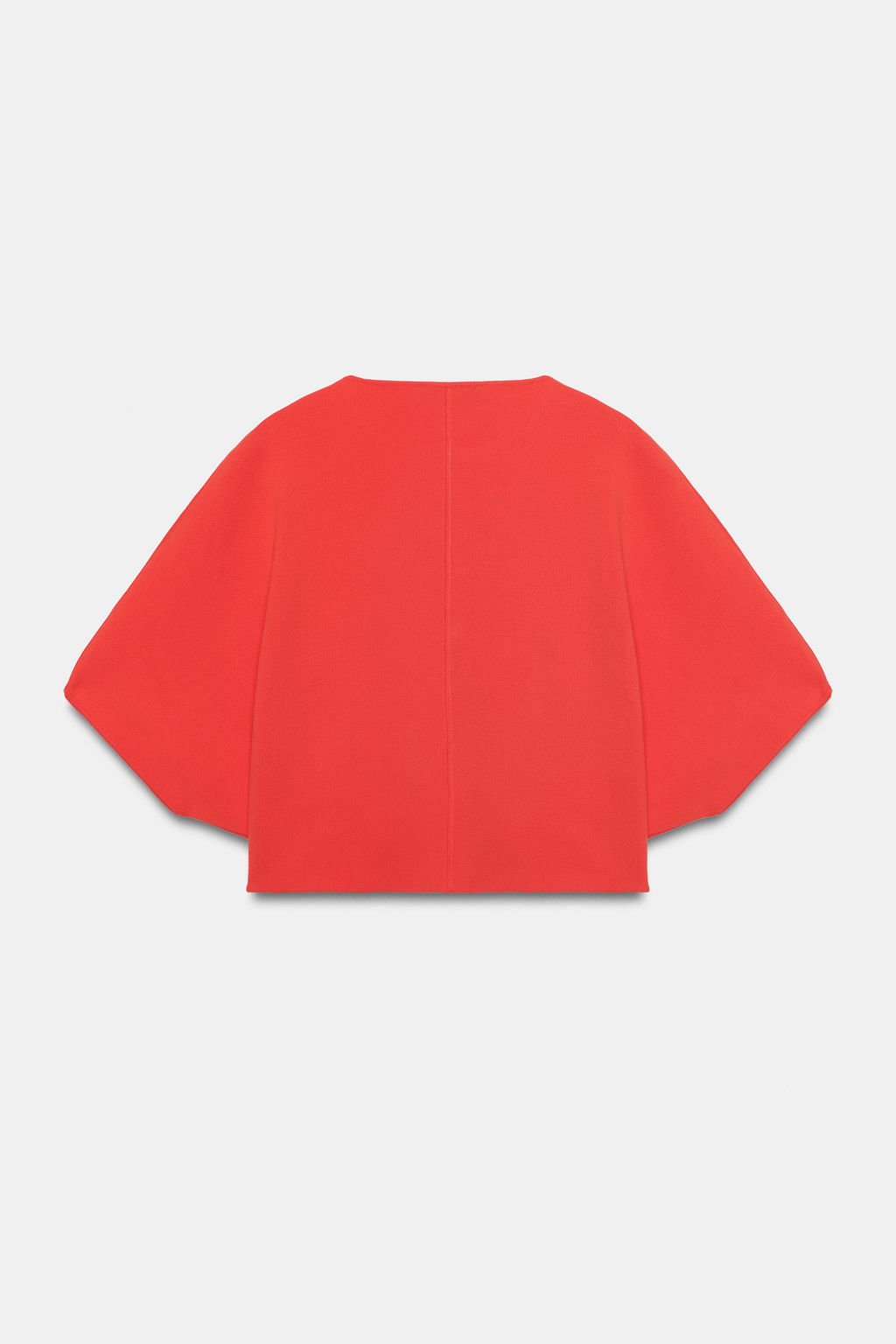 TOP CORTO PUNTO / Coral rojo