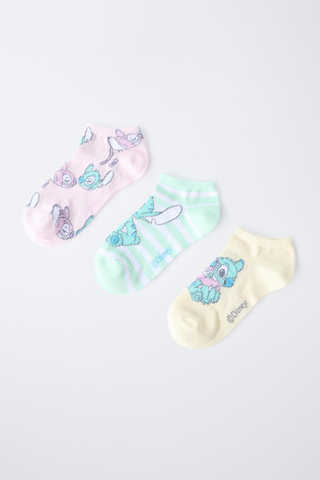 3-PACK OF LILO & STITCH  DISNEY ANKLE SOCKS - Zara фото 4