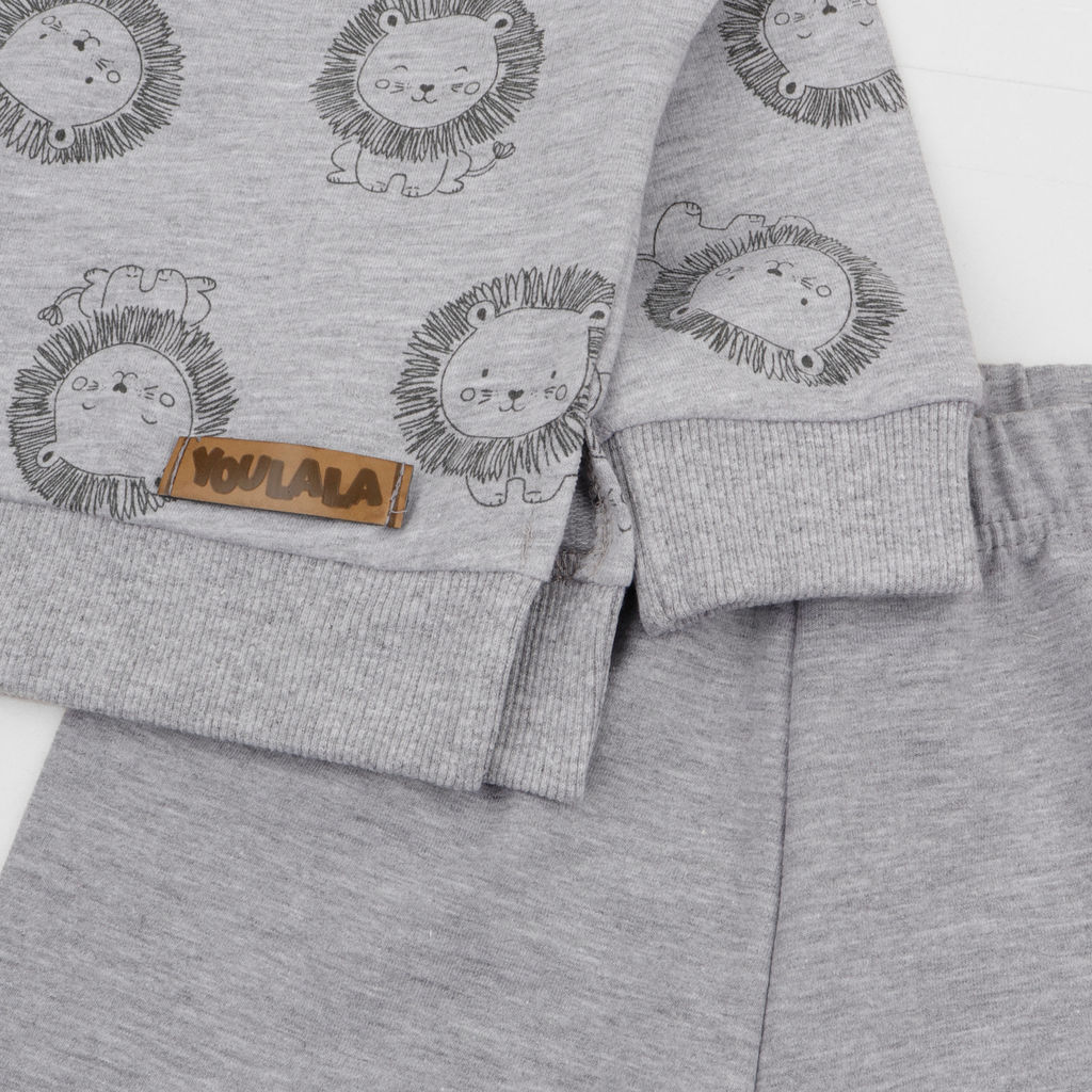 Костюм футер 2х нитка петля 8438300209 - Youlala фото 3