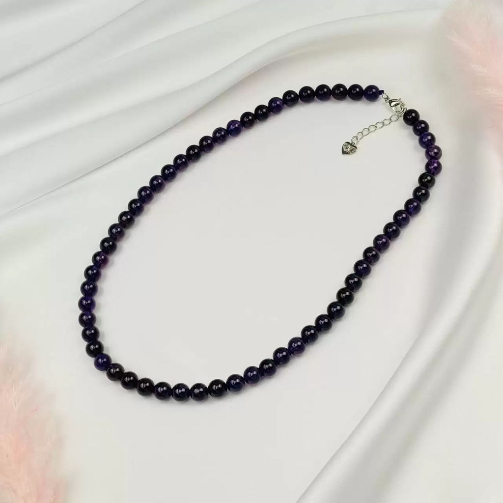 Бусы из Аметиста - Радуга самоцветов фото 2