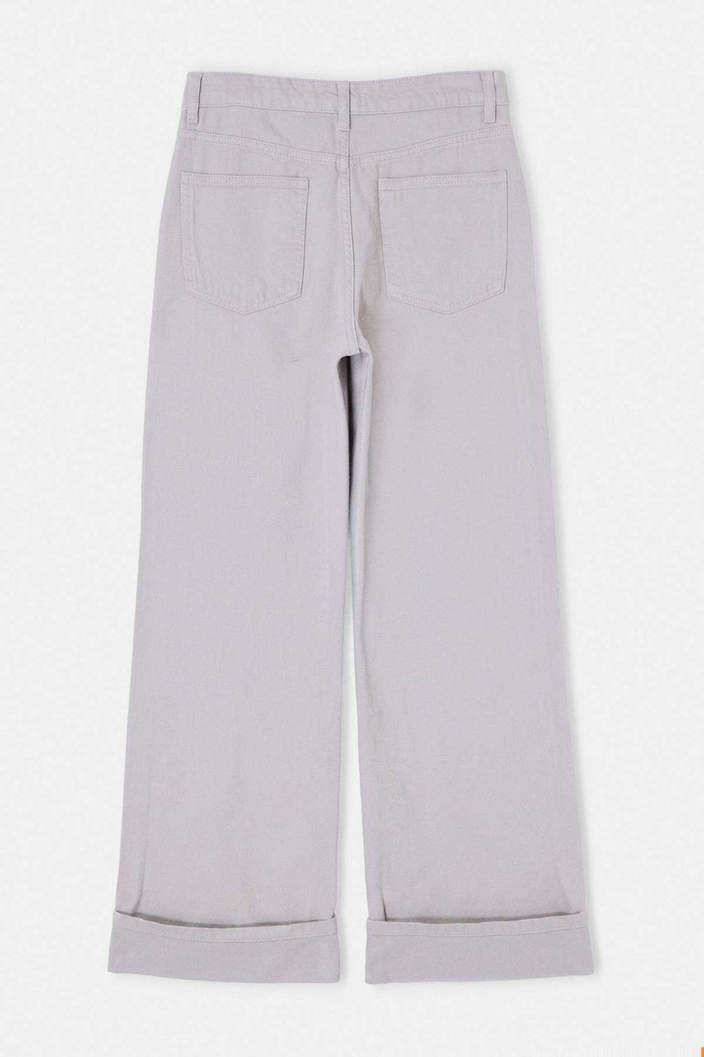 Gri D_K_ML_ Pa_a Detayl_ Y_ksek Bel Wde Leg Jeans TWOAW27JE00052 - Trendyolmilla фото 8