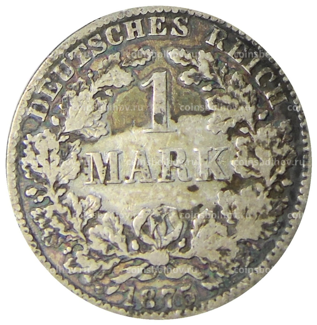 1 марка 1875 года B Германия