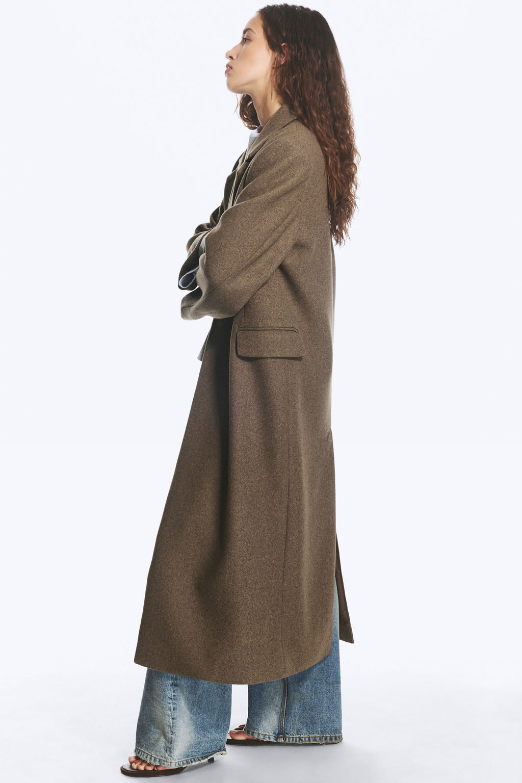 LOGAN ABRIGO DE DOBLE BOTONADURA DE MEZCLA DE LANA - H&m фото 7