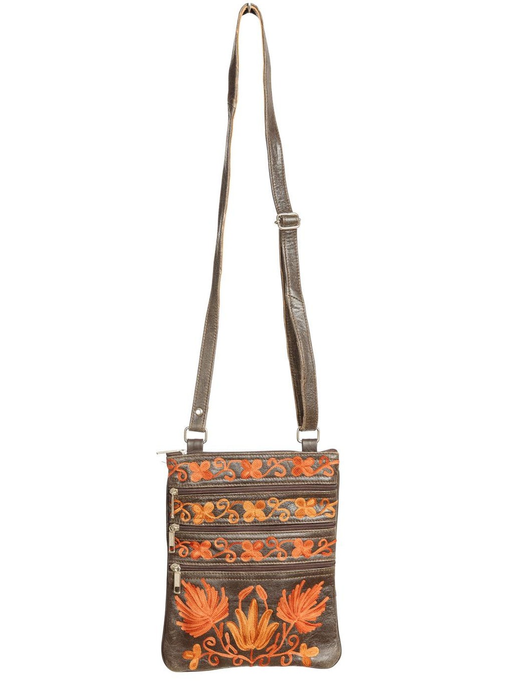 Сумка натуральная кожа через плечо №1114/67 - Ганг фото 2