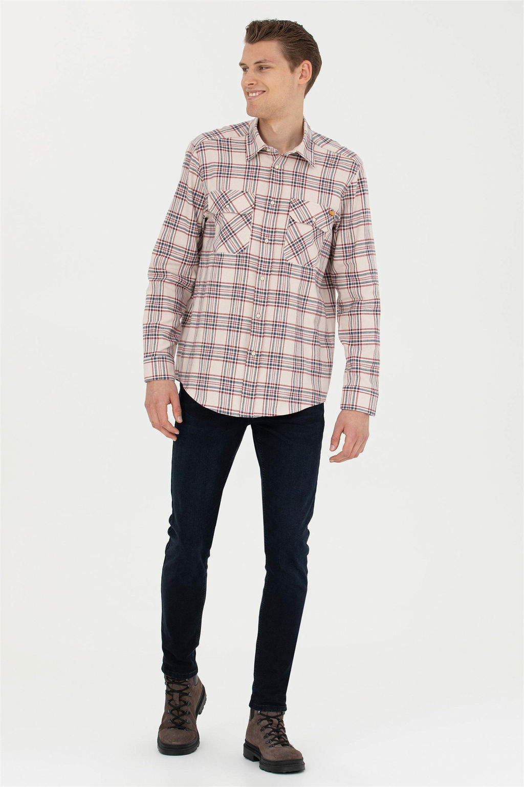 Мужская рубашка с длинным рукавом Stone - U.s. polo assn фото 11