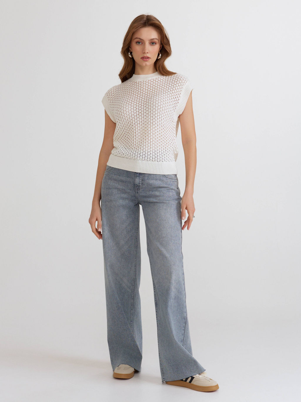 CONTE LDK2458 Жилет женский ecru - Conte elegant фото 3